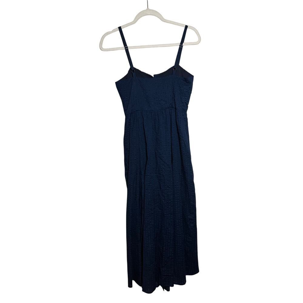 NWT Emerson Fry FLORENTINE DRESS - NAVY SEERSUCKER Sz. 6 - Picture 7 of 8